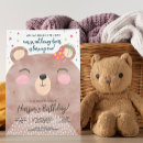 Pesquisar por urso marrom convites For kids