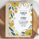 Pesquisar por floral amarelo casamento convites De