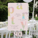 Pesquisar por de para mulheres aniversário convites Moderno