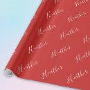 Pesquisar por vermelho e branco papel de presente For her