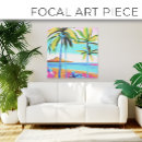 Pesquisar por pinturas tropicais impressão de canvas Hawaii