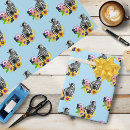 Pesquisar por zebra colorida papel de presente Azul