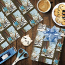 Pesquisar por viking papel de presente Azul