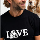 Pesquisar por de cocker spaniel camisetas Amor
