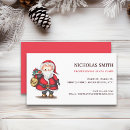 Pesquisar por santa claus cartao de visita Celebração