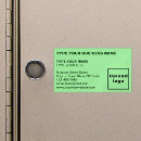 Pesquisar por verde claro cartao de visita Customer