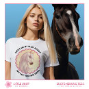Pesquisar por cavalo branco camisetas For her