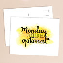 Pesquisar por segunda feira cartoes postais Tipografia