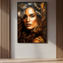 Pesquisar por feminino impressão de canvas Elegante