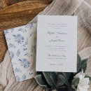Pesquisar por floral branco azul 13 18 casamento convites Romântico