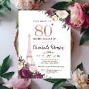 Pesquisar por eiffel aniversário convites Elegante