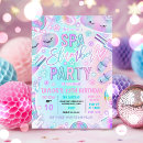 Pesquisar por spa slumber party convites Festa de sono