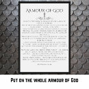 Pesquisar por armadura deus artes pôsteres Escritura