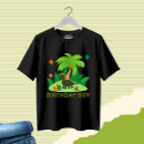 Pesquisar por da festa de aniversário do dinossauro camisetas Aniversariante