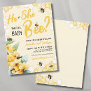 Pesquisar por bumble bee baby shower convites For her
