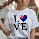 Pesquisar por bandeira de nova zelândia camisetas Amor