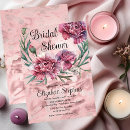 Pesquisar por chá de panela cor de rosa convites Bride