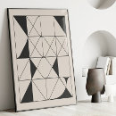 Pesquisar por desenho geométrico artes pôsteres Preto e branco