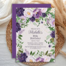 Pesquisar por flores roxas lavanda convites For her