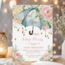 Pesquisar por guarda chuva azul convites Mother to be