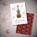 Pesquisar por violino do natal cartoes Músico