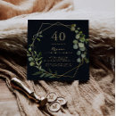 Pesquisar por azul e verde aniversário convites For her