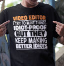 Pesquisar por editor video camisetas Edição