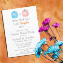 Pesquisar por pumpkin party convites Gênero de abóbora
