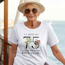 Pesquisar por 75 anos camisetas Floral