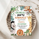 Pesquisar por de festas animal convites For kids