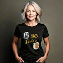 Pesquisar por aniversário do 80 camisetas Elegante
