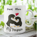 Pesquisar por casal do pinguim canecas De aniversário