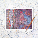 Pesquisar por mosaico azul cartoes postais Abstrato