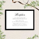 Pesquisar por black tie wedding convites Elegante