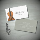 Pesquisar por instrumento musical cartao de visita Violino