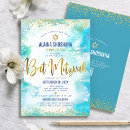 Pesquisar por turquoise bat mitzvah convites Estrela de david