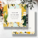 Pesquisar por floral amarelo cartao de visita Boho
