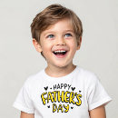 Pesquisar por dia dos pais feliz camisetas For kids