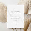 Pesquisar por moderno preto e branco casamento convites Chic