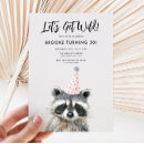 Pesquisar por raccoon convites Panda de lixo