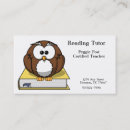 Pesquisar por coruja dos desenhos animados padrao cartao de visita Tutor