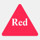 Pesquisar por triângulo adesivos Vermelho