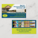 Pesquisar por pressão cartao de visita Limpeza de energia