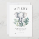 Pesquisar por primeiro aniversario elefante convites Adorável