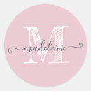 Pesquisar por monograma inicial adesivos Simples