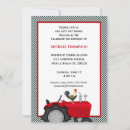 Pesquisar por vermelho do trator convites Agricultor