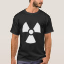 Pesquisar por perigo de radiação camisetas Símbolo radioativo