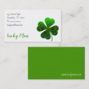 Pesquisar por clover cartao de visita Shamrock