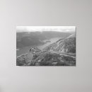 Pesquisar por lagoa impressão de canvas Preto e branco