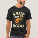 Pesquisar por animais extintos camisetas Pássaro